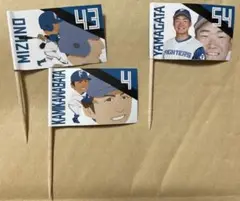 北海道日本ハムファイターズ 選手グルメフラッグセット
