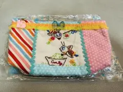 カーリーコレクション　カラフルな刺繍ポーチ　新品未使用