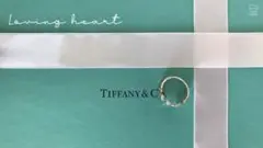 Tiffanyラビングハートリング 9号