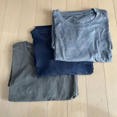 UNIQLO SUPIMA Tシャツ Lサイズ 3色セット