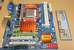 ASRock マザーボード M3A785GMH/128M CPU+メモリ付き