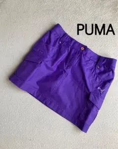 PUMA GOLFスカート インナーパンツ一体型　パープル