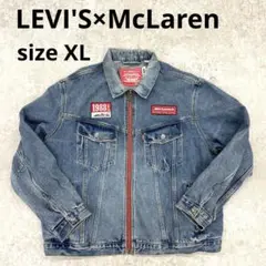 LEVI’S マクラーレンコラボ デニムジャケット トラッカージャケット LEVI'S マクラーレンコラボ デニムジャケット トラッカー