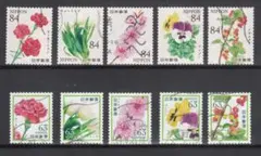 135【使用済】花の彩り第2集・10種