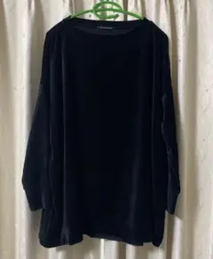 ミズイロインド トップス 黒