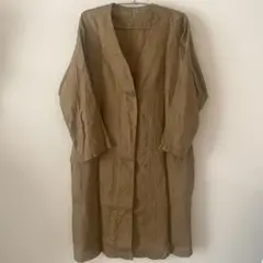 【無印】フレンチリネンコート