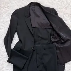 【美品】ラッドミュージシャン　セットアップ　スーツ　黒　44/46