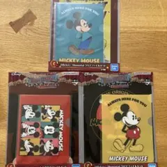 G賞（ミッキー）メモリアルクリアファイルセット