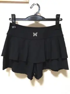 chacott チャコット ティアードショートパンツ黒M