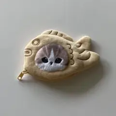 mofusand ダイカットポーチ(たいやき)