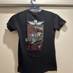 ブラックトップ　Blacktop Motorcycle ブラック Tシャツ L