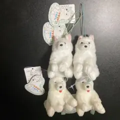 くったりサモエドくん　ごきげんVMC ぬいぐるみ 3種4点セット