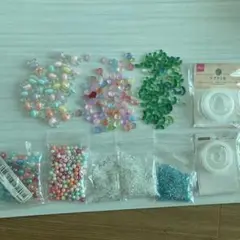 多色ビーズセット（プラスチック製）