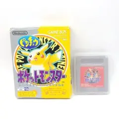 任天堂 ゲームボーイソフト ポケットモンスター ピカチュウ レッド 2点セット