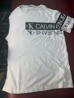 CALVIN KLEIN JEANS ホワイト Tシャツ