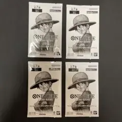 ワンピースカードトレジャーキャンペーン 未開封4パック