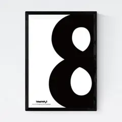 【タイムセール】TYPOGRAPHYS アートポスター(A4サイズ)#08