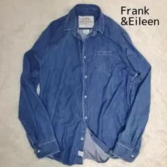 フランクアンドアイリーン ヴィンテージ加工 デニムシャツ