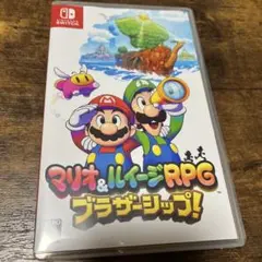 マリオ&ルイージRPGブラザーシップ！　switchソフト