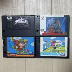 msxゲームソフト　4点