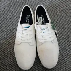 LACOSTE ホワイト スニーカー41A 25.5cm