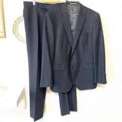 スーツセット ストライプ ダークグレー