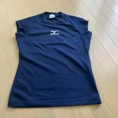 Mizuno レディース シャツ S ネイビー JASPO