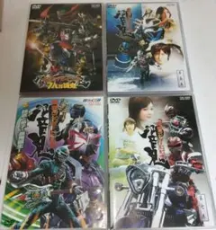 仮面ライダー響鬼 DVD 4枚セット