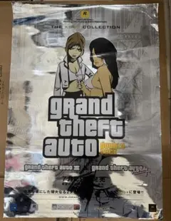 【超希少】GTA VC グランドセフトオートバイスシティ　販促ポスターB2 超希少】GTA VC グランドセフトオートバイスシティ 販促ポスター