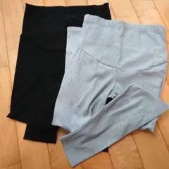 マタニティ リブレギンス 2枚