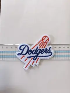 ドジャース ロゴ ワッペン Wappen 刺繍 (アイロン可) MLB