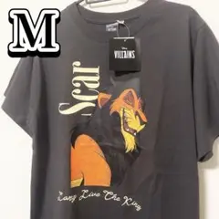 新品＊ ディズニー ヴィランズ　ライオンキング　スカー　Tシャツ　SCAR
