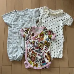 ベビー ロンパース 、下着　3点セット　サイズ70