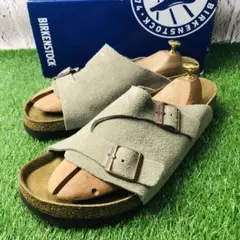 【箱付き・極美品】BIRKENSTOCK チューリッヒ レザー 本革 厚底 29