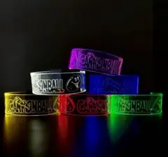 キャノンボール　CANNONBALL フェス　LEDリストバンド　黄