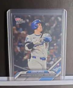 topps now 大谷翔平 ドジャース 最速HR #113