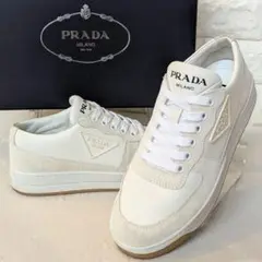 PRADA プラダ スニーカー ホワイト 箱付き 1E796M サイズ36.5