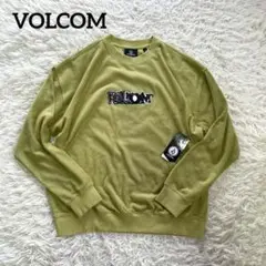 未使用　VOLCOM　ボルコム　トレーナー フロントスクリーンプリント