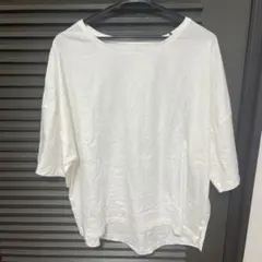 オーバーサイズ ホワイト Tシャツ コットン