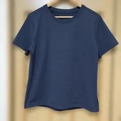 andar ネイビー 半袖Tシャツ