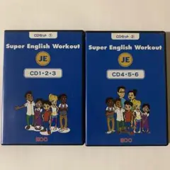 eccスーパーイングリッシュ ワークアウトCD6枚
