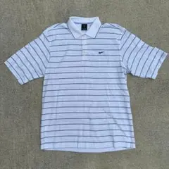 NIKE golf　ナイキ ボーダーポロシャツ　L
