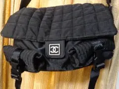 CHANEL シャネルスポーツ ココマーク 斜め掛けショルダーバッグ