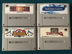 スクウェア スーパーファミコンソフト詰め合わせ