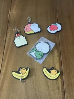 お文具といっしょ ラバーマスコット 6個セット
