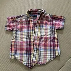 Ralph Lauren 半袖チェックシャツ 18M