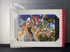 ONEPIECE ワンピースジャンプショップ2021ミニブロマイド 麦わらの一味