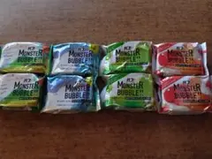 モンスター バブル ４種各２錠 計８錠 (１錠70g)