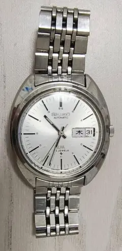 セイコー SEIKO◆ロードマチック LM デイデイト（シルバー字盤・稼働品）