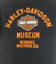 【美品】HARLEY-DAVIDSON MUSEUM Tシャツ ポケT